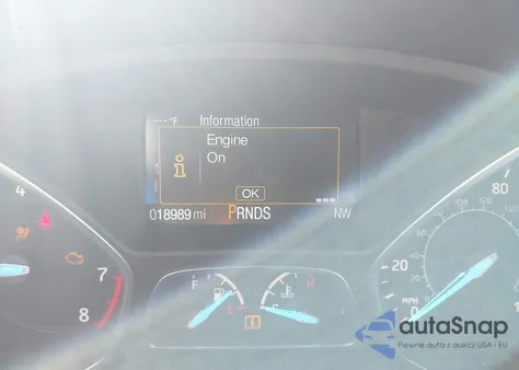 2017 Ford Escape Se z USA, uszkodzony, nr VIN 1FMCU0GD7HUC59238